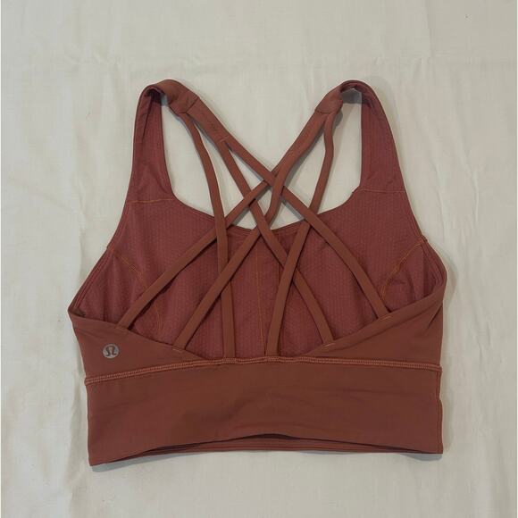 Lululemon women's Medium Impact Longline Sports Bra Size 4 - Picture 2 of 3